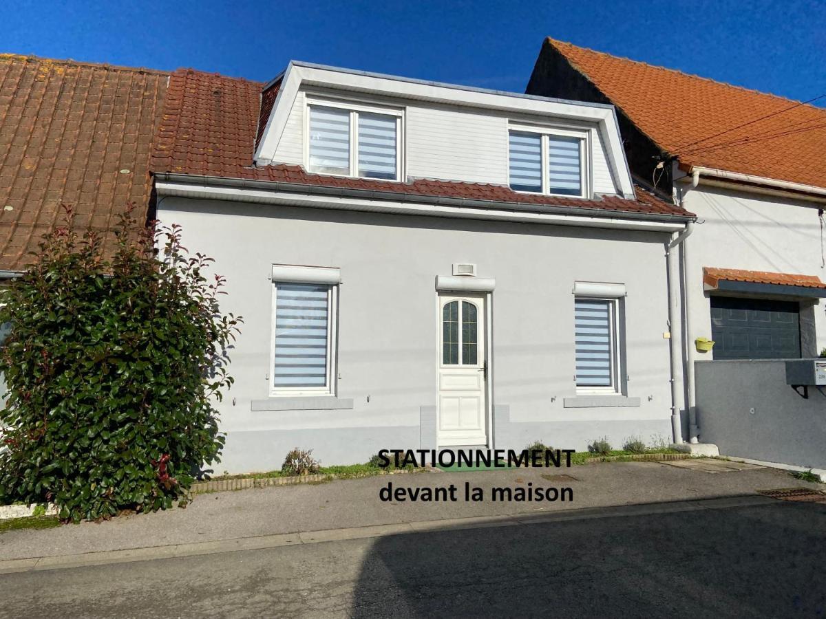 Hesdin-lʼAbbé Maison De Village Avec Jardin 15Mn Des Plages, Wifi, 2 Chambres, Jardin מראה חיצוני תמונה