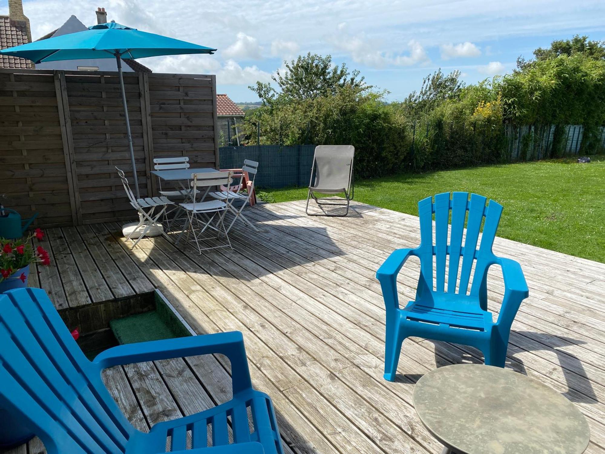 Hesdin-lʼAbbé Maison De Village Avec Jardin 15Mn Des Plages, Wifi, 2 Chambres, Jardin מראה חיצוני תמונה