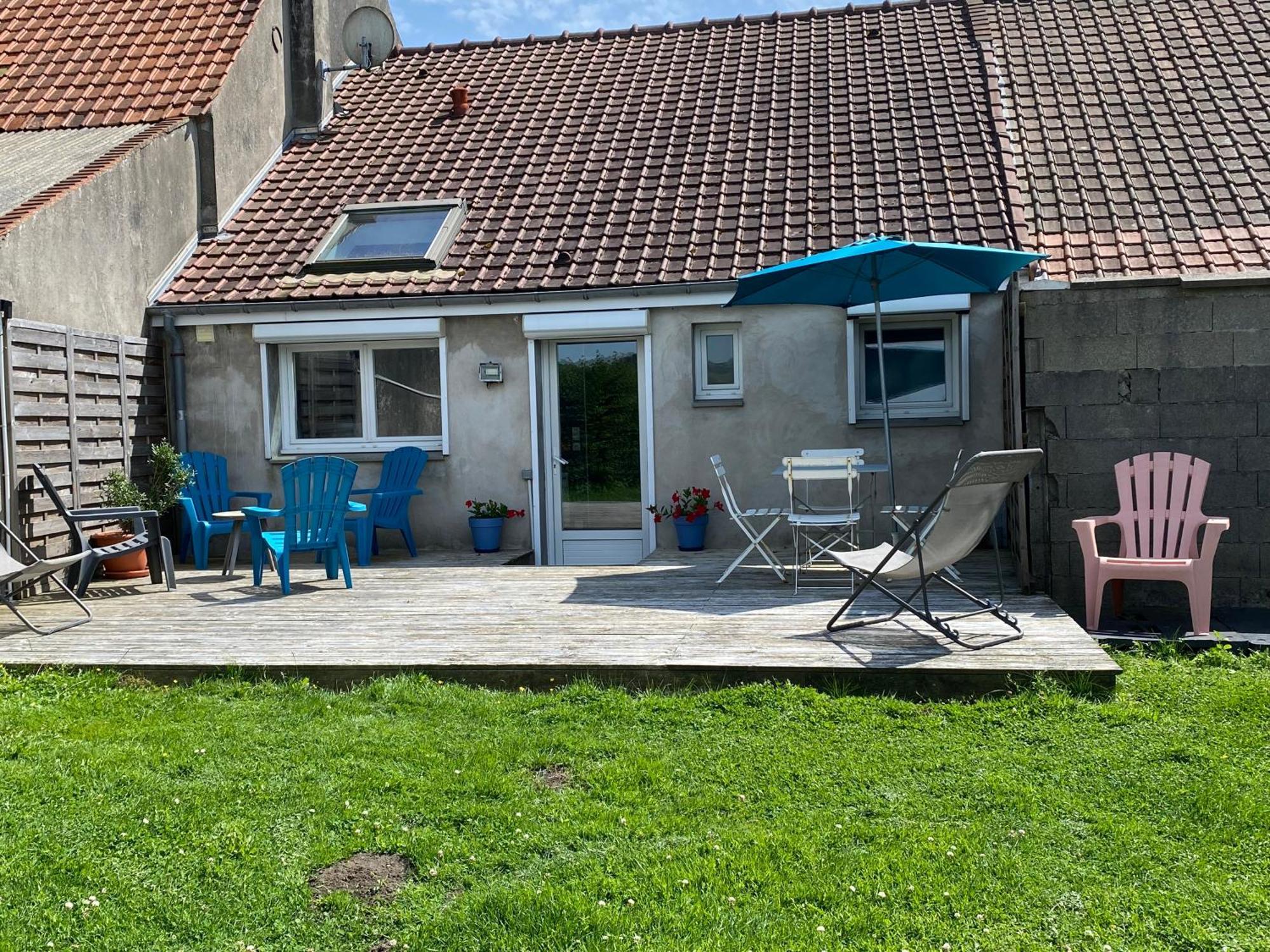 Hesdin-lʼAbbé Maison De Village Avec Jardin 15Mn Des Plages, Wifi, 2 Chambres, Jardin מראה חיצוני תמונה