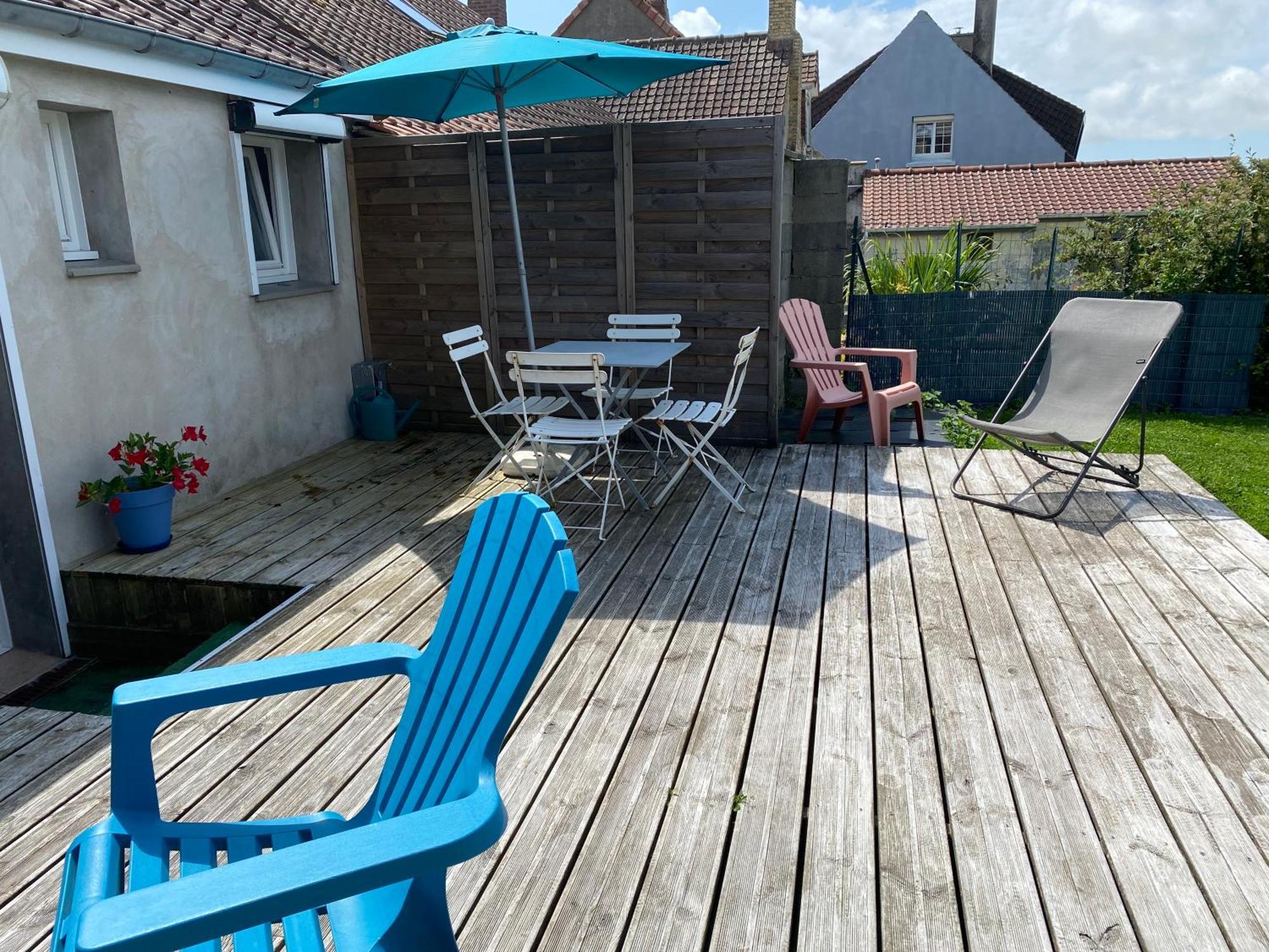 Hesdin-lʼAbbé Maison De Village Avec Jardin 15Mn Des Plages, Wifi, 2 Chambres, Jardin מראה חיצוני תמונה